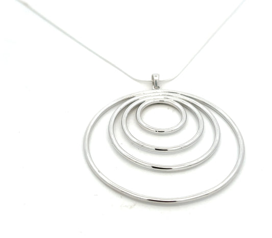 Sterling Silver Circle Pendant