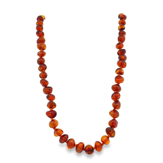 Baby Amber Bead Necklace