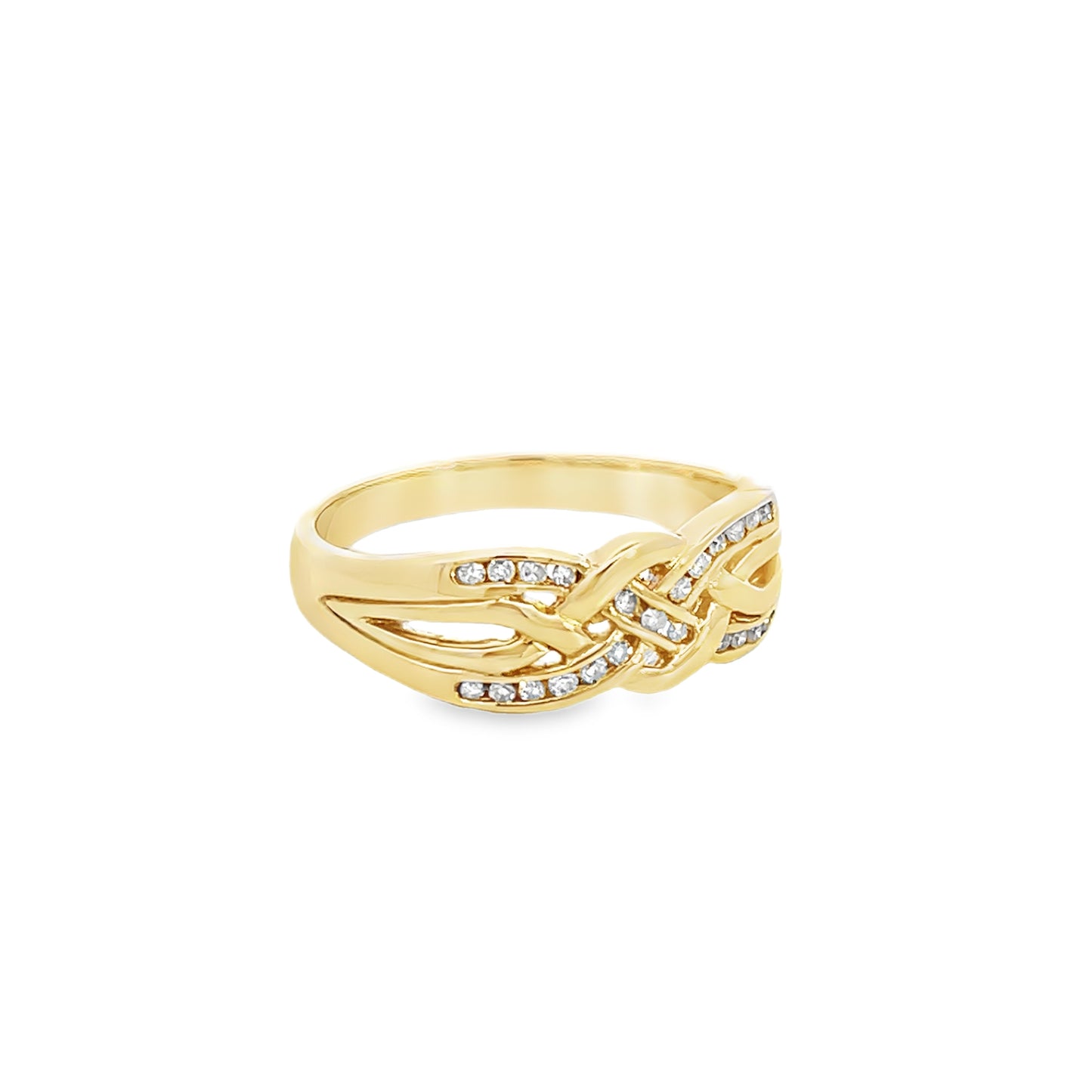 18ct Yellow Gold and Diamond Ring