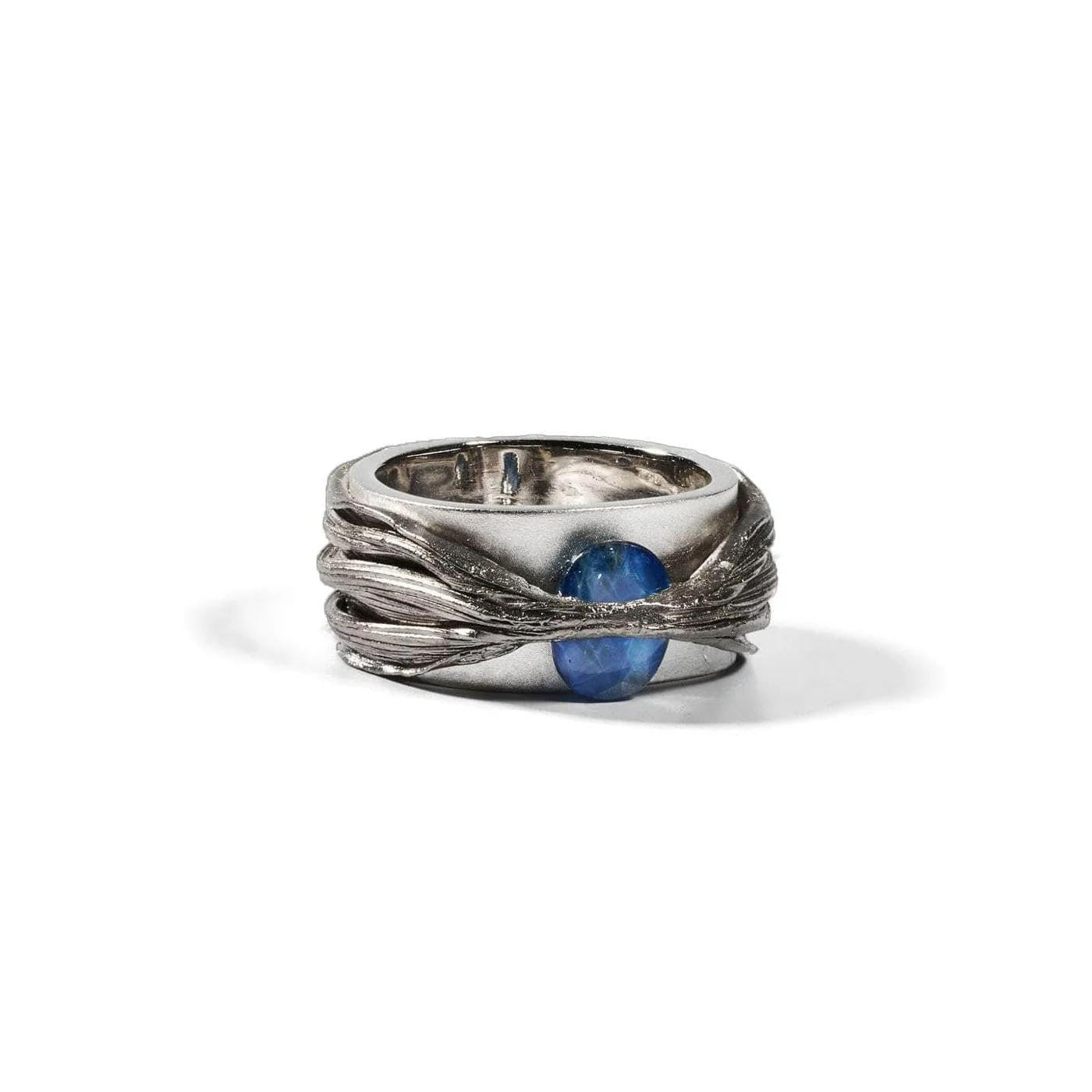Silver Sapphire Ring