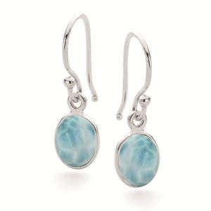 Larimar Drop Earrings