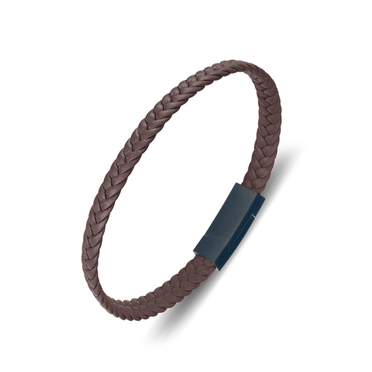 Brown Leather Cuff