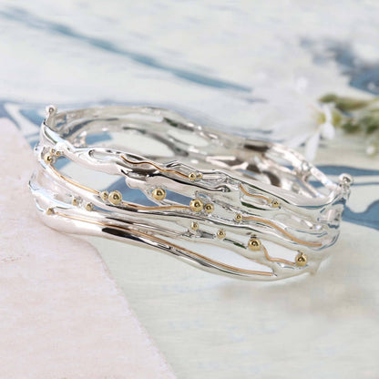 Handcrafted Sterling Silver Bangle