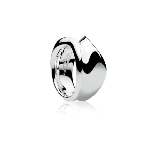 Ebb Tide ring in high polished silver. RRP $650 #54