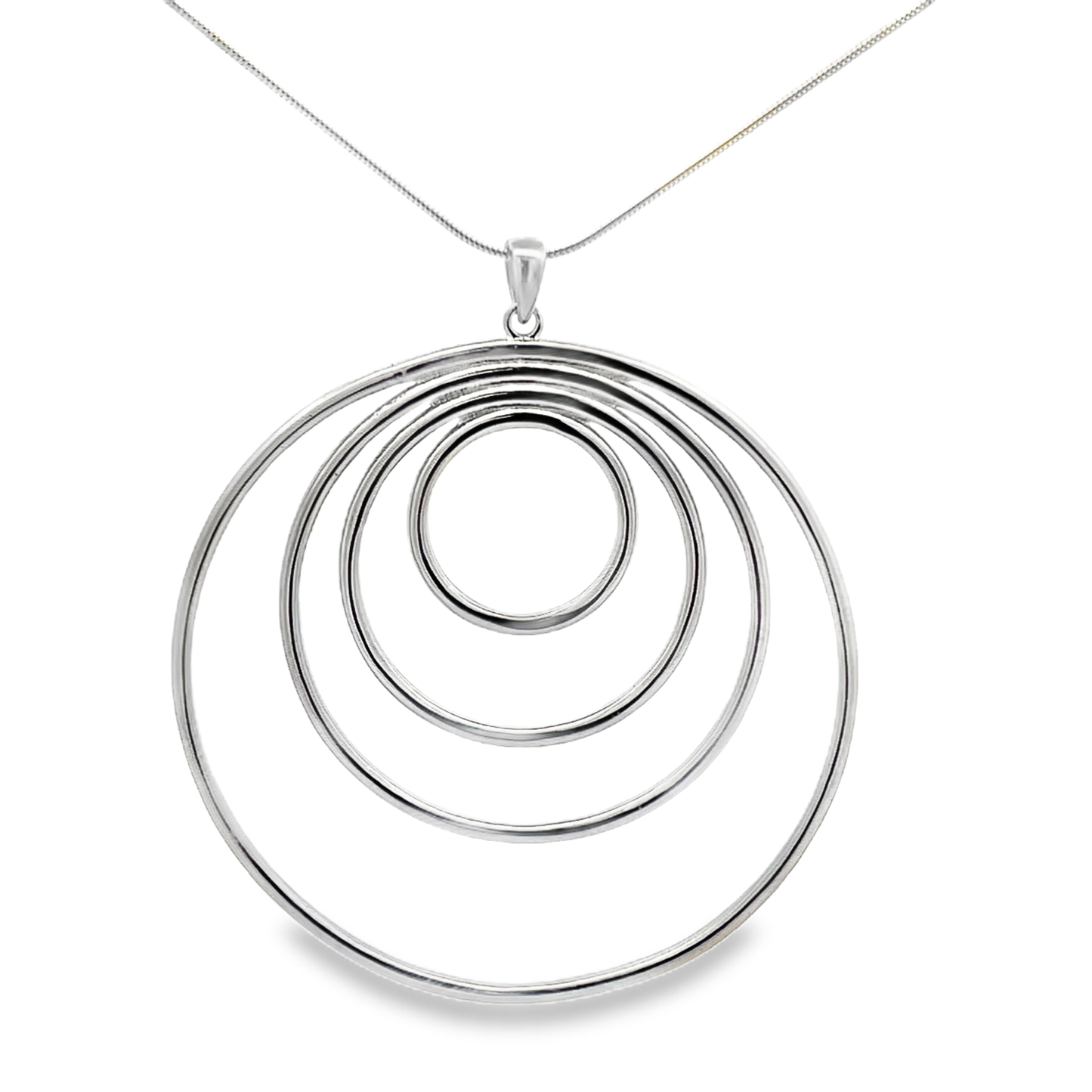 Sterling Silver Circle Pendant