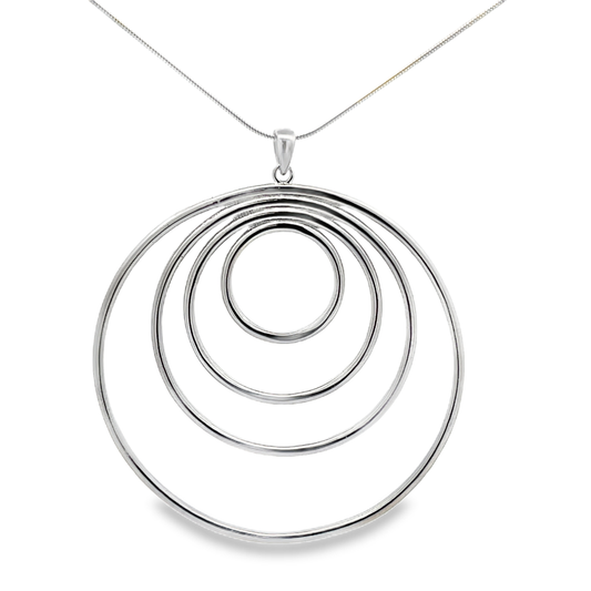 Sterling Silver Circle Pendant