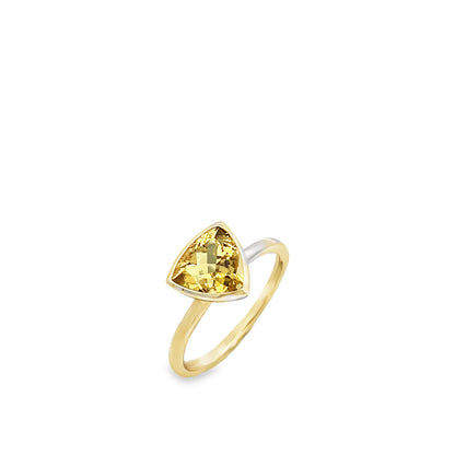 9ct Golden Beryll Ring
