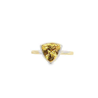 9ct Golden Beryll Ring