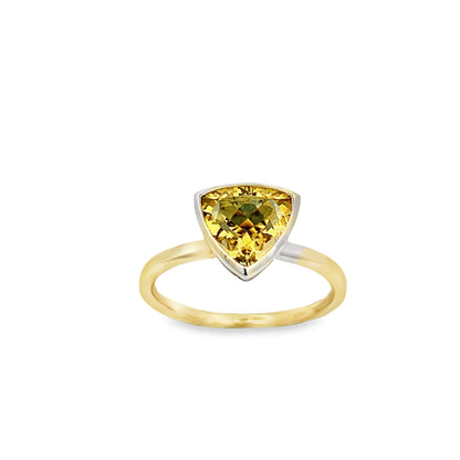 9ct Golden Beryll Ring