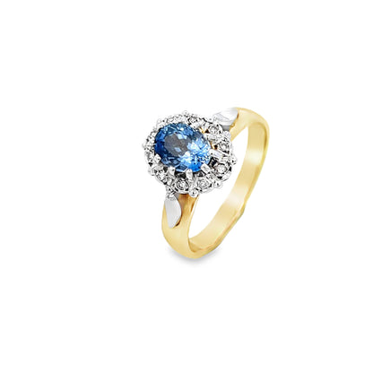 9ct Ceylon Sapphire Ring