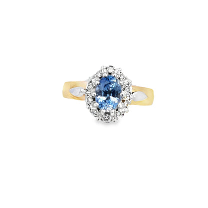 9ct Ceylon Sapphire Ring