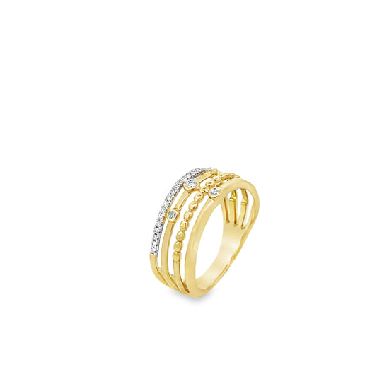 9ct Diamond Ring