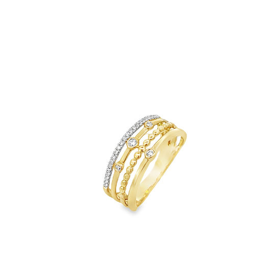 9ct Diamond Ring