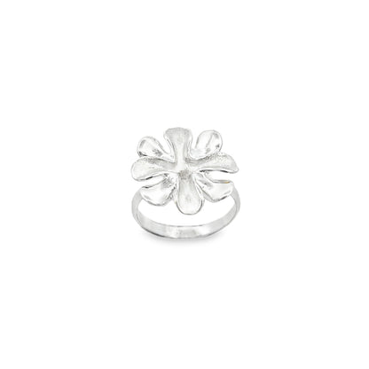 Silver Flower Ring