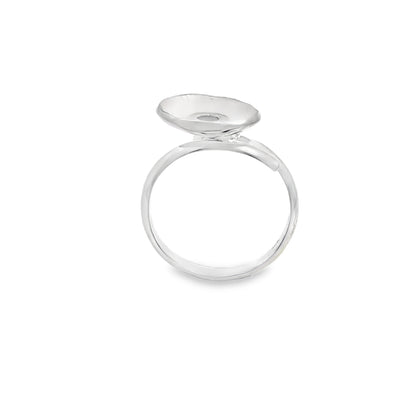 Silver Blue Topaz Ring