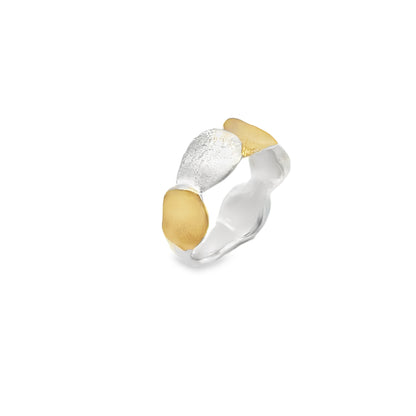 Two-Tone Silver Ring