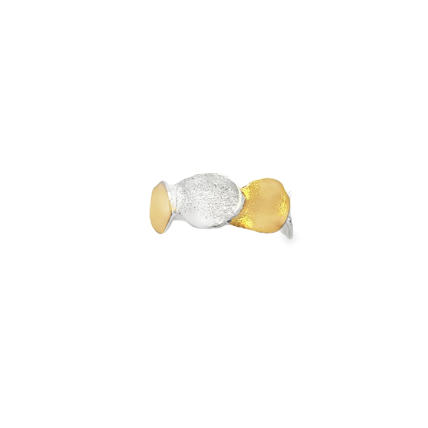 Two-Tone Silver Ring