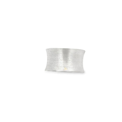 Silver Concave Ring
