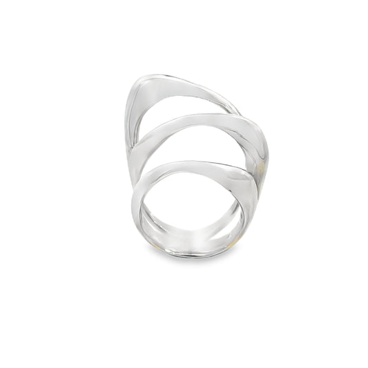 Silver Spiral Ring