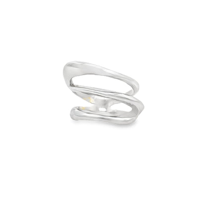 Silver Spiral Ring