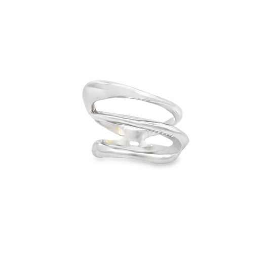 Silver Spiral Ring