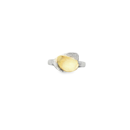 Silver Two-Tone Ring