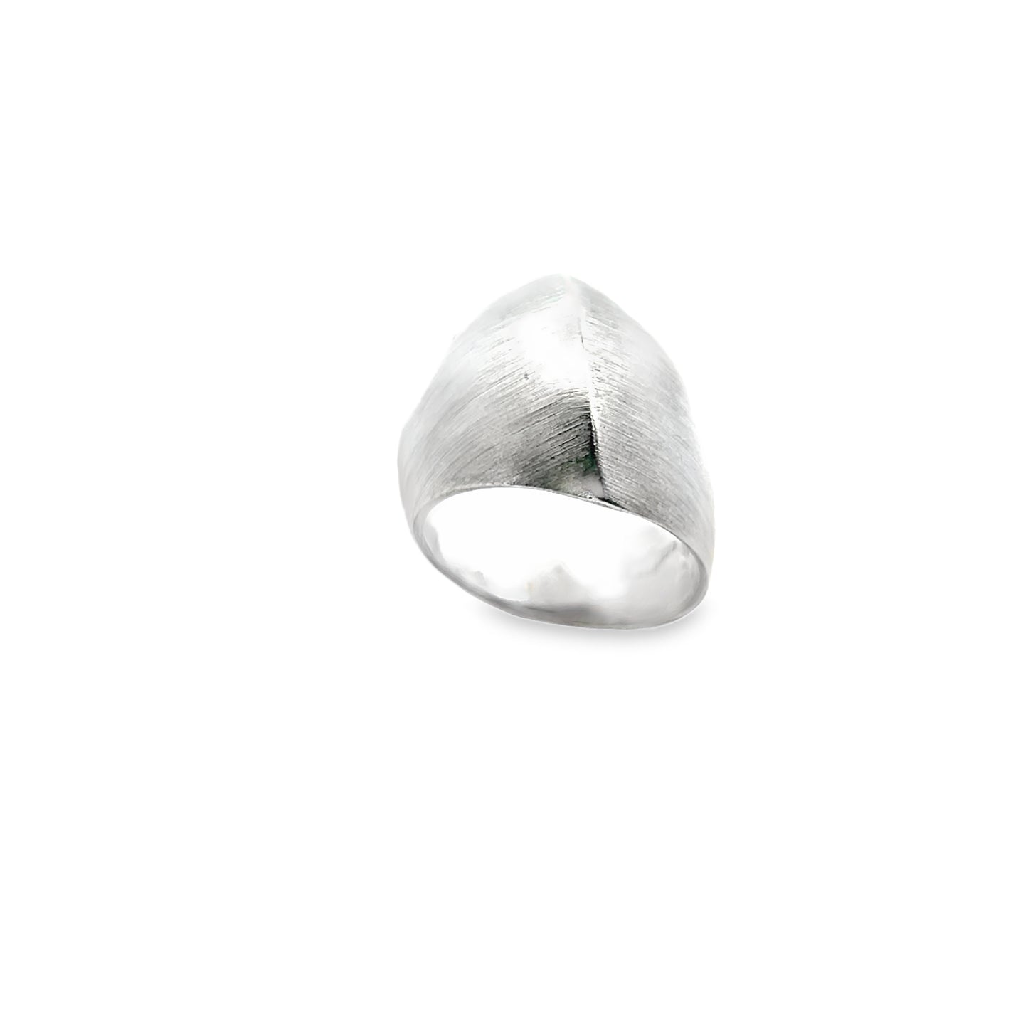 Matt Silver Ring