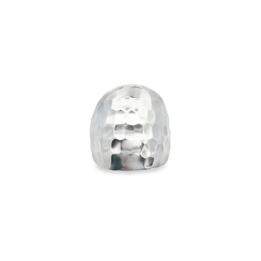 Silver Hammered Ring