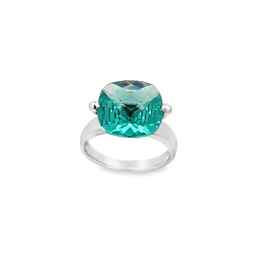 Silver Glacier Ring