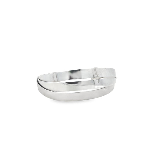 Silver Layered Cuff