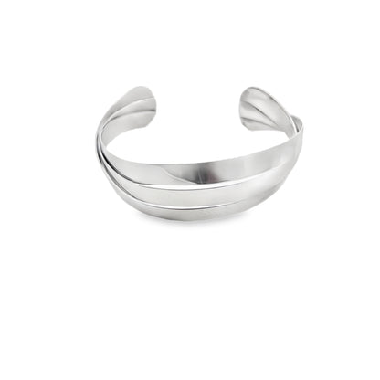 Silver Layered Cuff