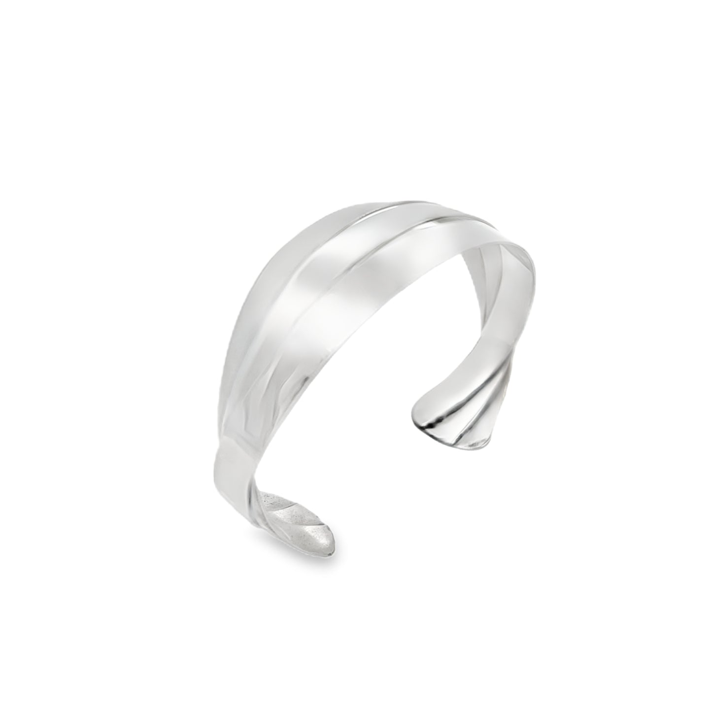 Silver Layered Cuff
