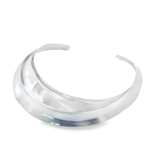 Silver Neck Cuff