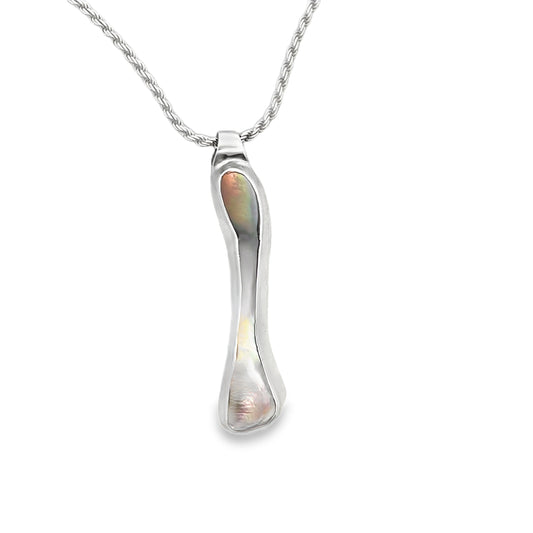Silver Mother of Pearl Pendant
