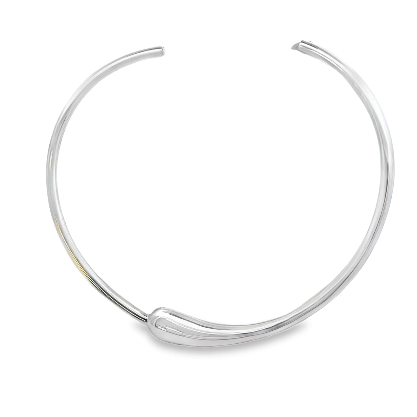 Silver Choker Necklace
