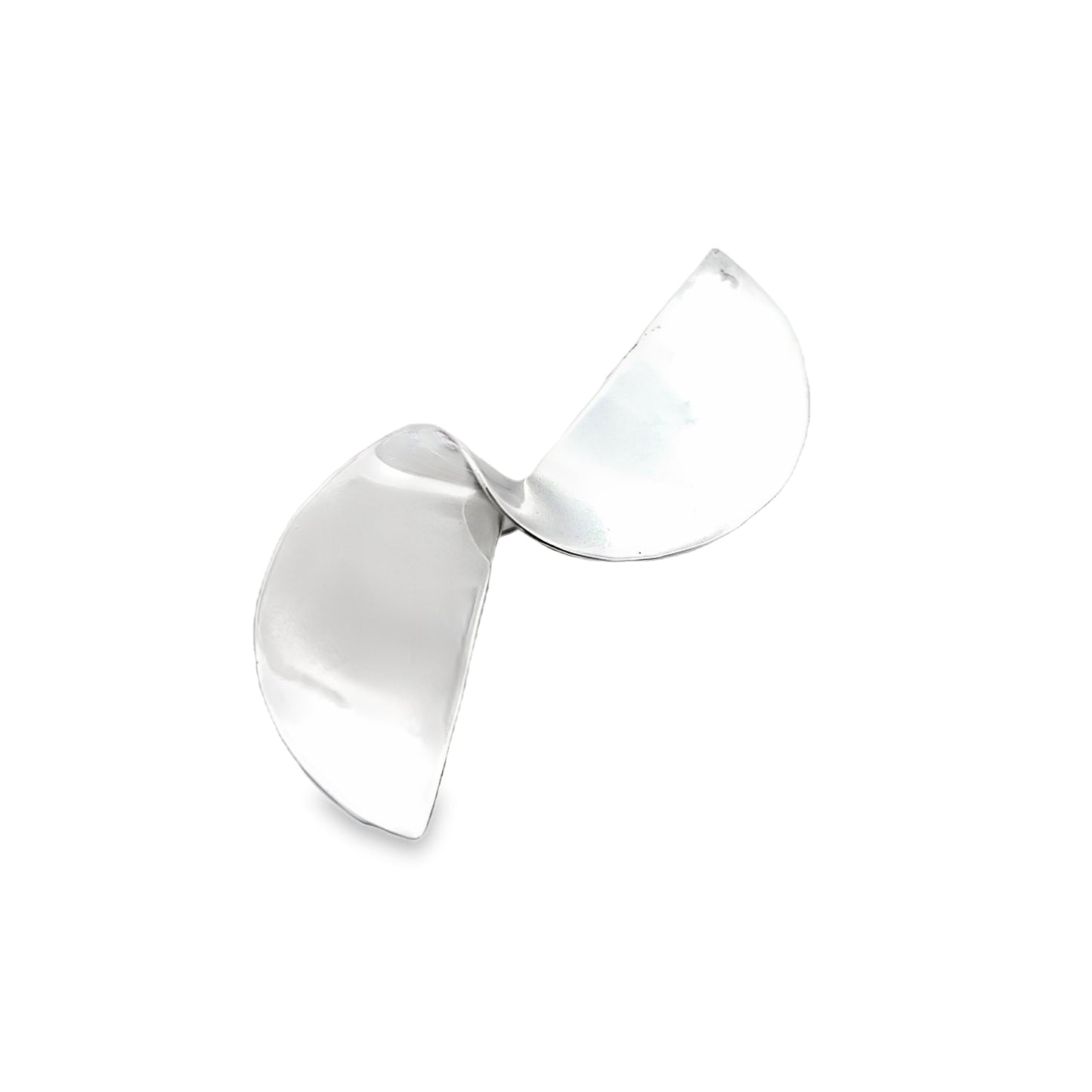 Silver Sculptural Pendant