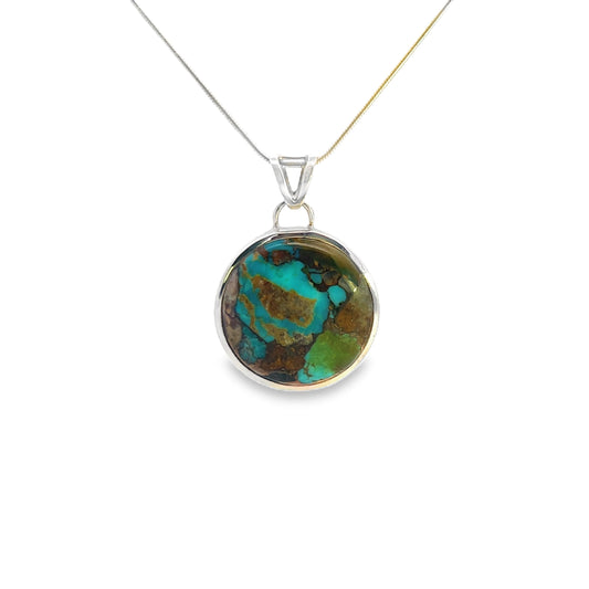 Silver Turquoise Pendant