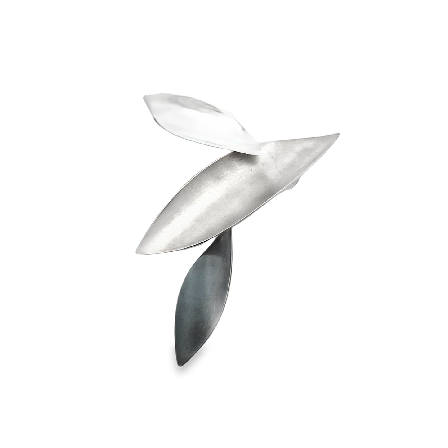 Modern Tri Leaf Pendant