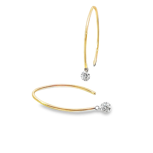 9ct Diamond Earrings