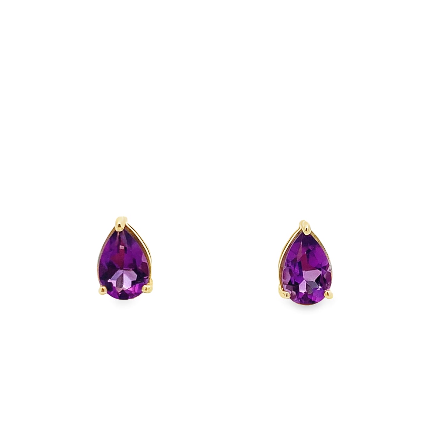 9ct Amethyst Studs
