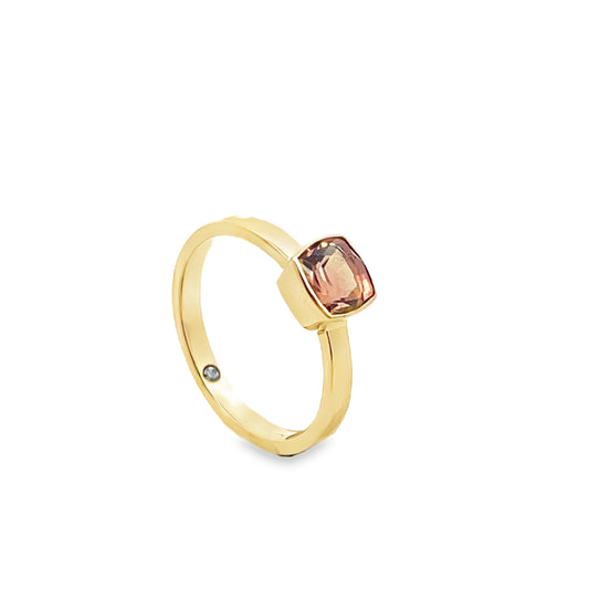 18ct Padparascha Sapphire Ring