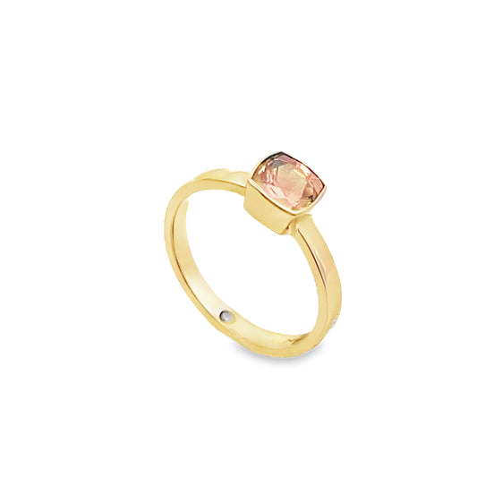 18ct Padparascha Sapphire Ring