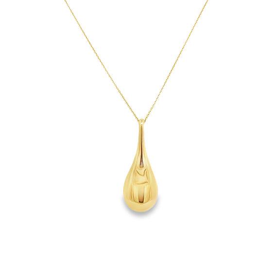 9ct Tear Drop Necklace