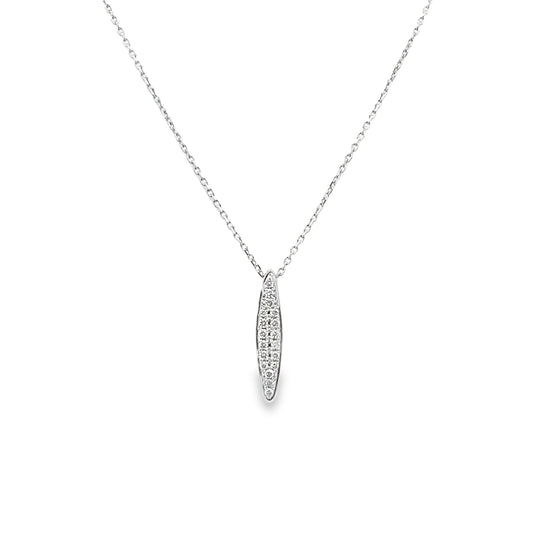 9ct Diamond Pendant