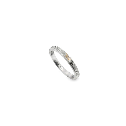 Silver Stacker Ring