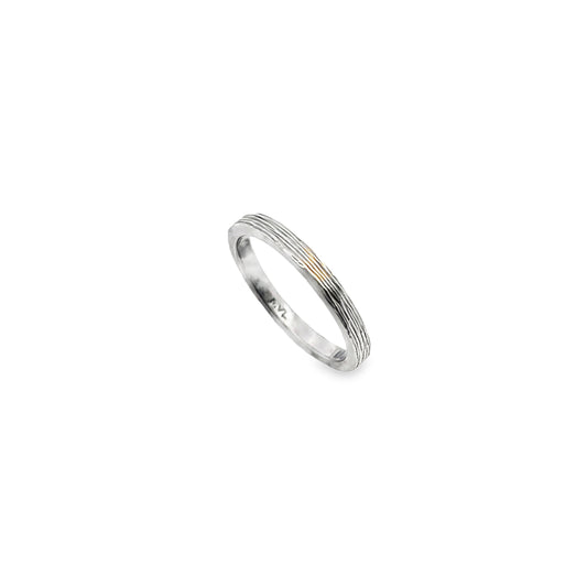 Silver Stacker Ring