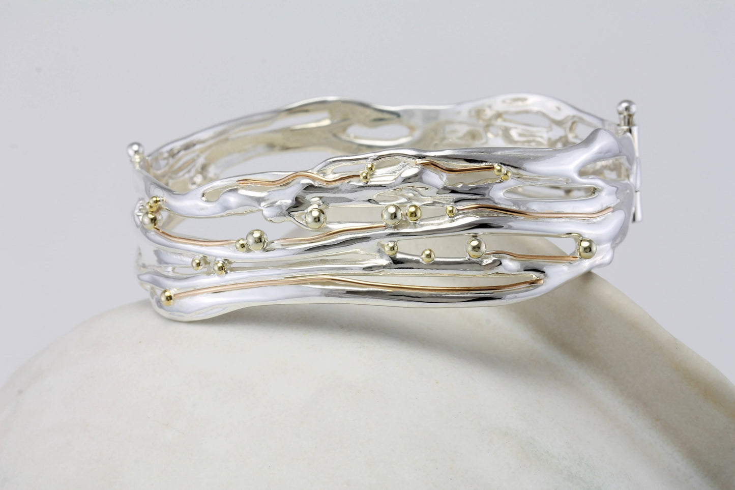 Handcrafted Sterling Silver Bangle