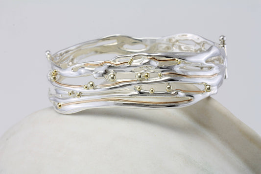 Handcrafted Sterling Silver Bangle