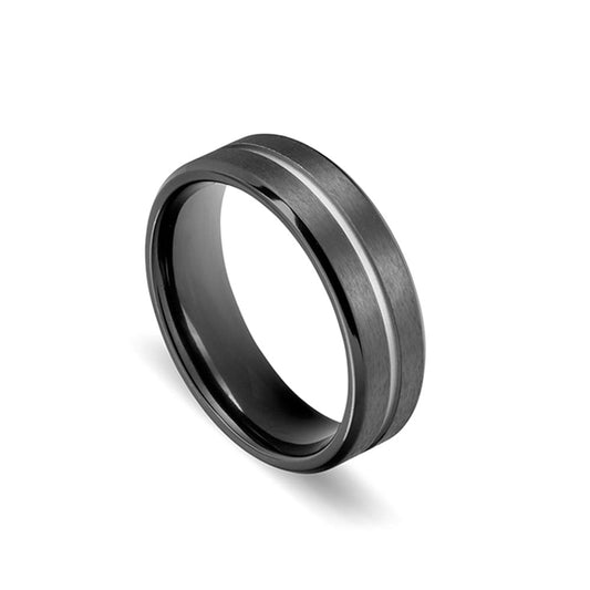 Zirconium Mens Ring