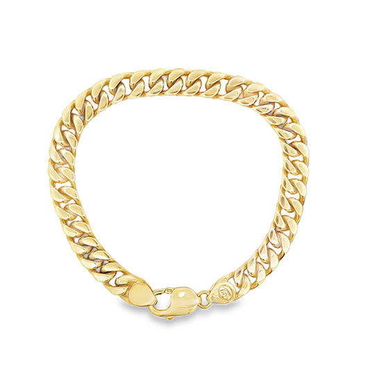 9ct Yellow Gold Curb Bracelet